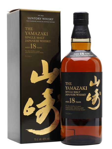 The yamazaki 18 years old single malt japanese whisky