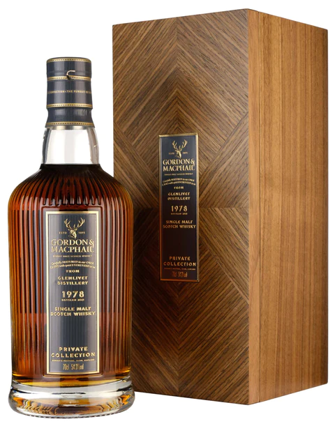 Glenlivet 43 year old gordon & macphail private collection