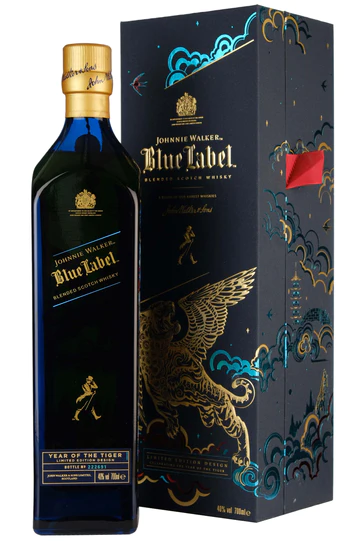 Johnnie walker blue label chinese year of the tiger