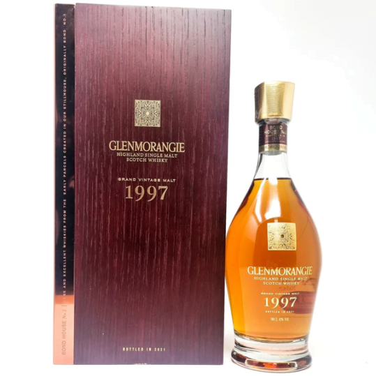 Glenmorangie grand vintage 1997 single malt scotch whiskey