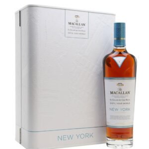 Macallan Distil Your World New York Edition single malt Scotch whisky bottle